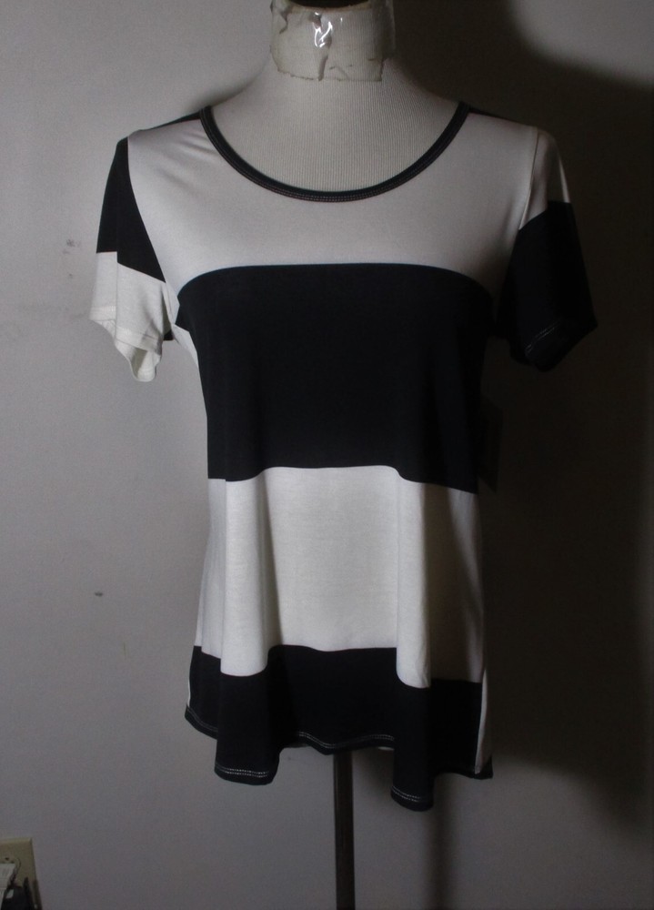LULAROE Black White 