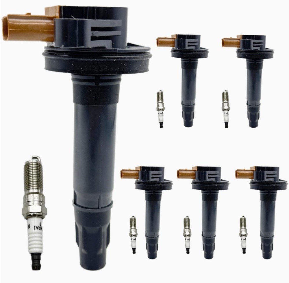 6pcs Ignition Coil and Spark Plugs Replacement for 3.5 V6 Turbo 2011-2017 Ford F