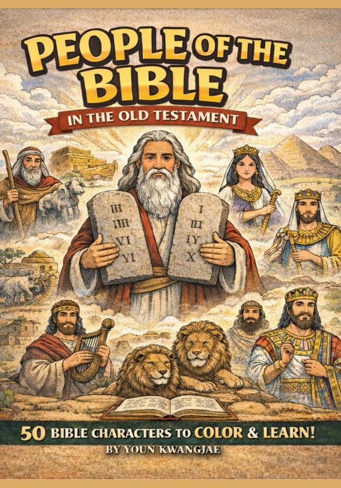 People Of The Bible: Coloring Book