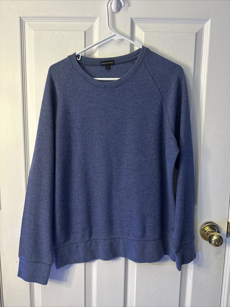 banana republic blue long sleeve shirt Size Medium