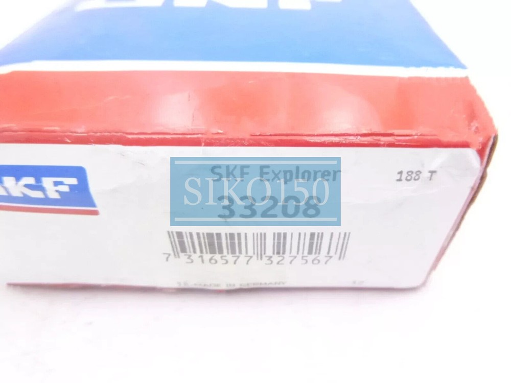 1x SKF 33208 single row tapered roller bearing #SK