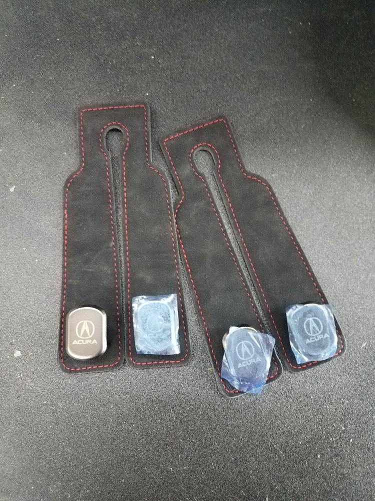 Acura Logo Hook Seat Back Storage Hook,Car Seat Back Double Hook,Leather