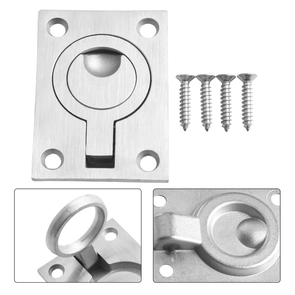 Long lasting Silver Finger Pull Handle for Sliding Doors and Cupboards