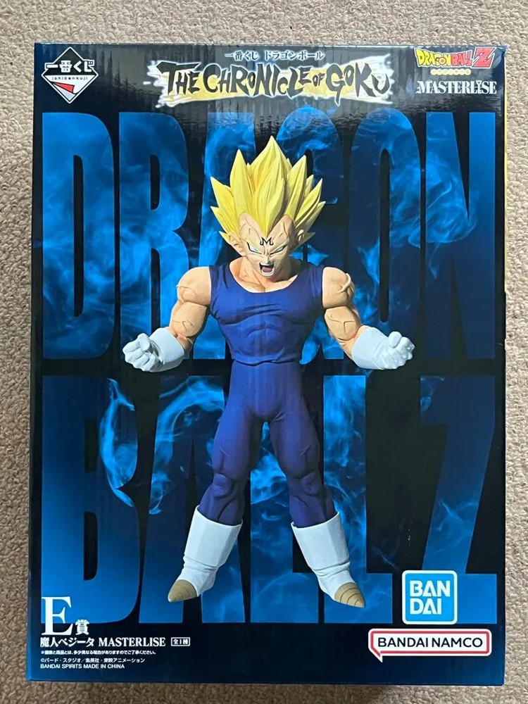 Ichiban Kuji Dragon Ball THE CHRONICLE OF GOKU Majin Vegeta Figure Prize E 9.4in