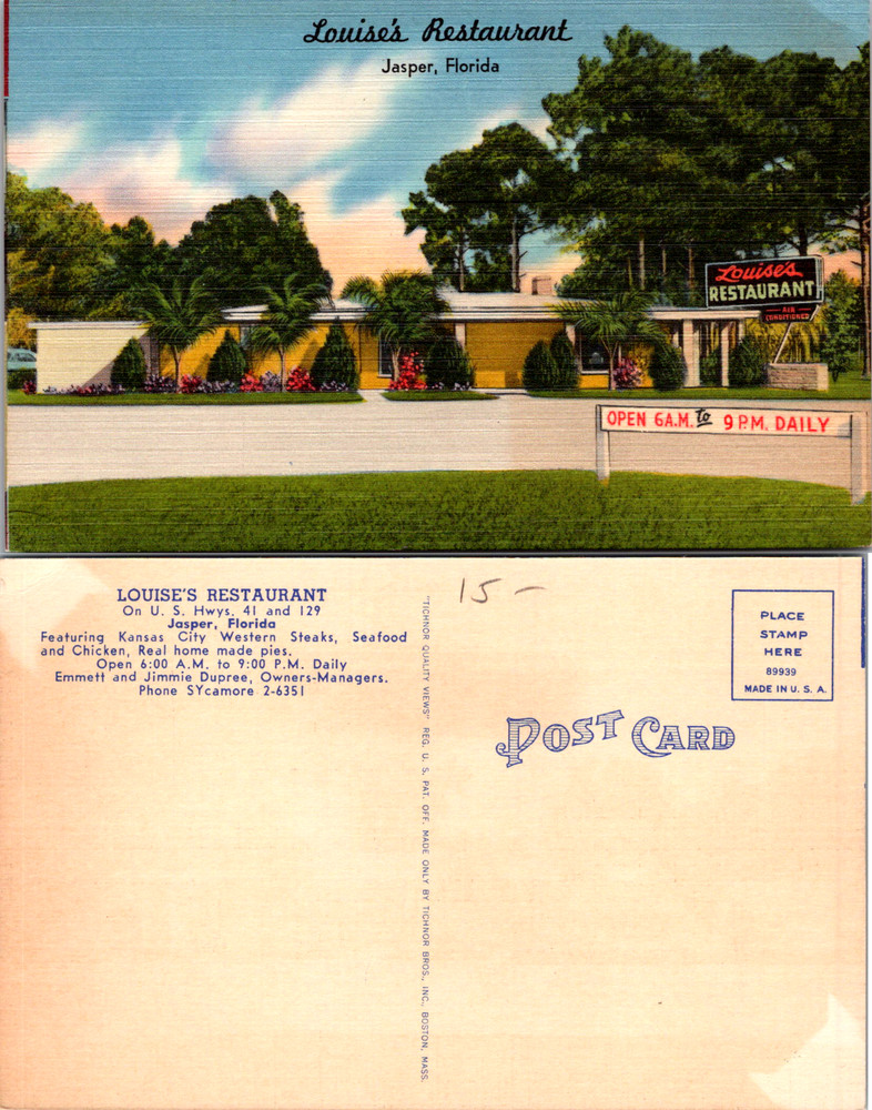 Old Vintage Postcard