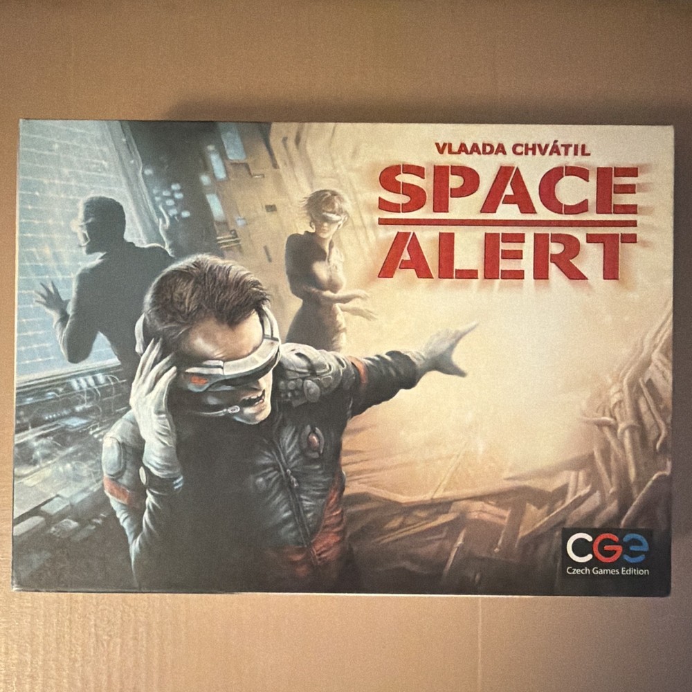 CGE Space Alert Space Board Game 1+ Players 14+ 2011 Games 100 COMPLETE