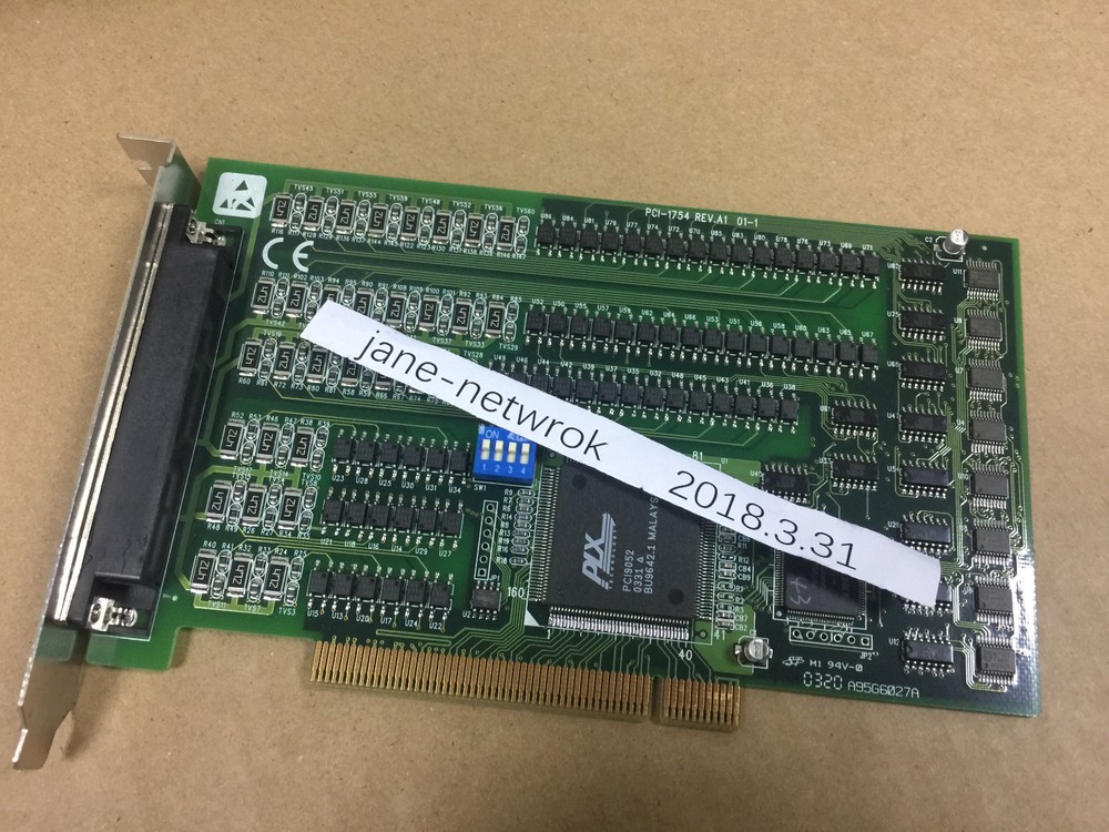 100% test PCI-1754 REV A1 Have warranty (DHL or Fedex shipping)
