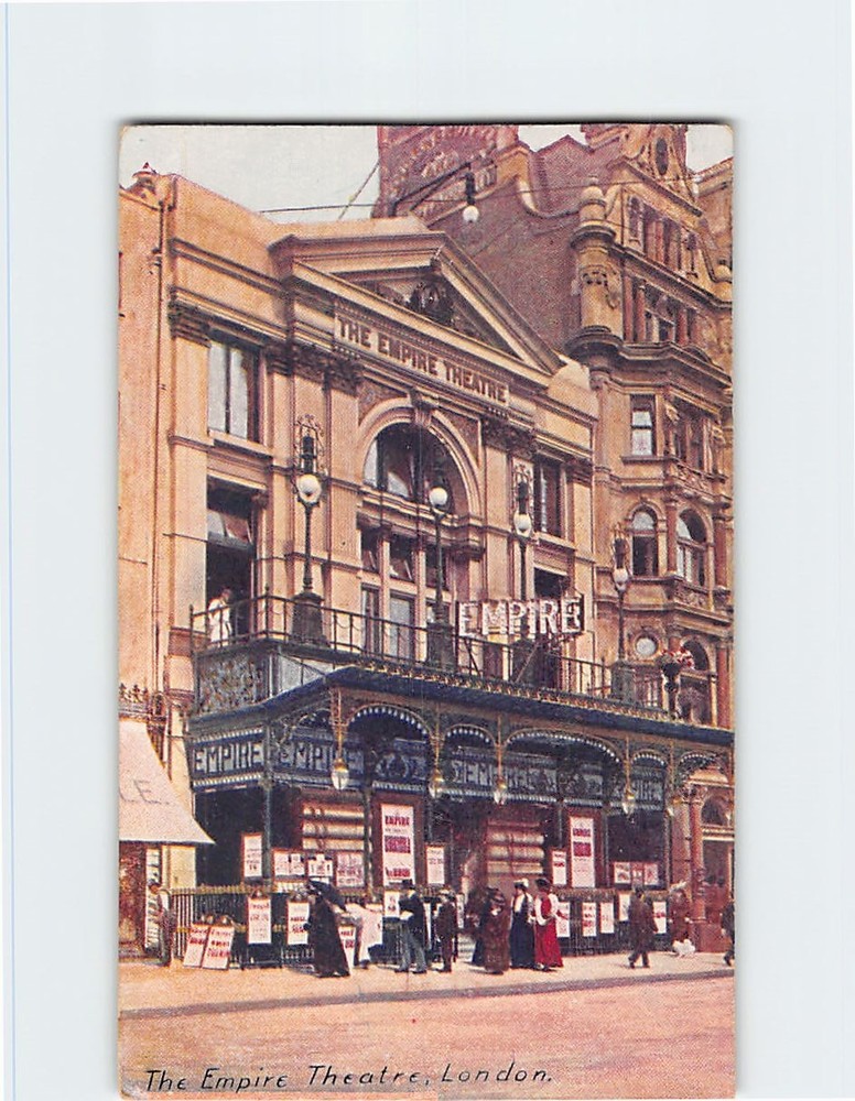 Postcard The Empire Theatre London England