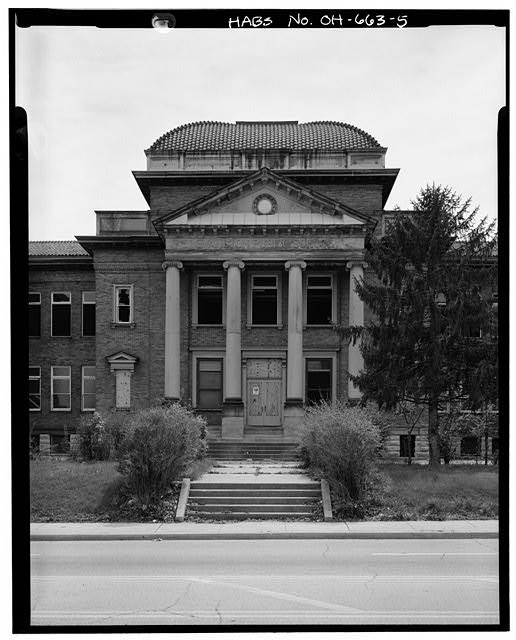 5. View South, North (Front) Elevation, Dome And Entrance Portico Detail -