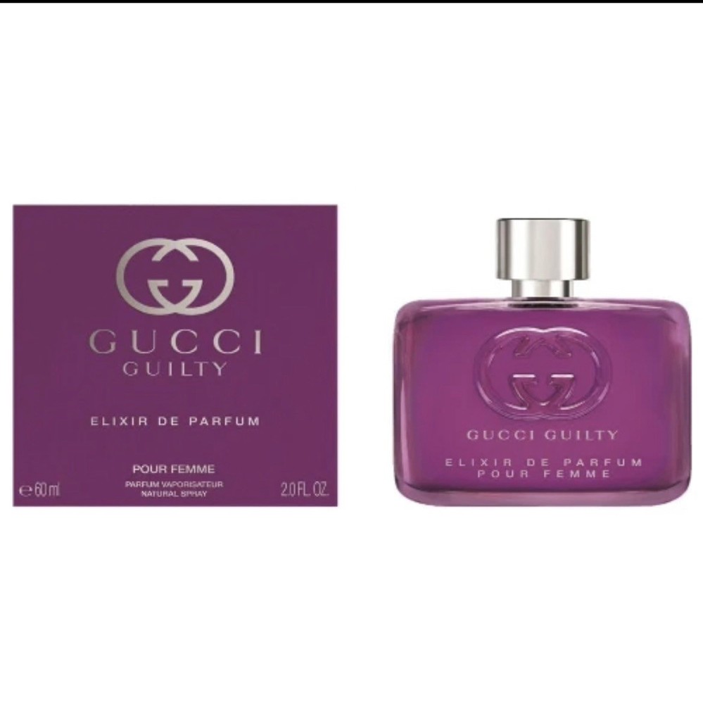 Gucci Guilty Elixir De Parfum Pour Femme 2.0 oz Parfum Perfume for Women NEW