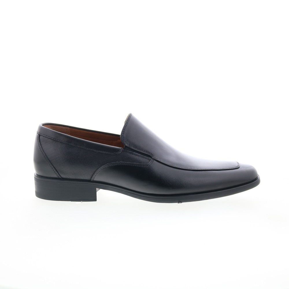 Florsheim Jackson Moc Slip On Mens Black Loafers & Slip Ons Casual Shoes