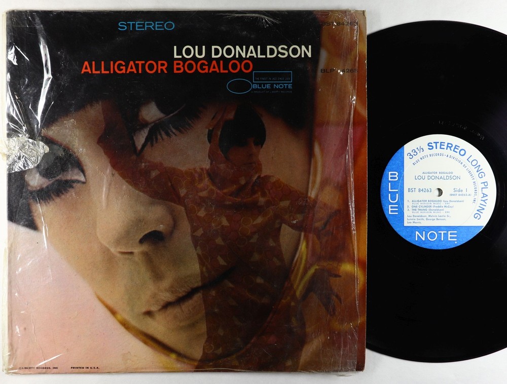 Lou Donaldson - Alligator Bogaloo LP - Blue Note Stereo RVG Shrink