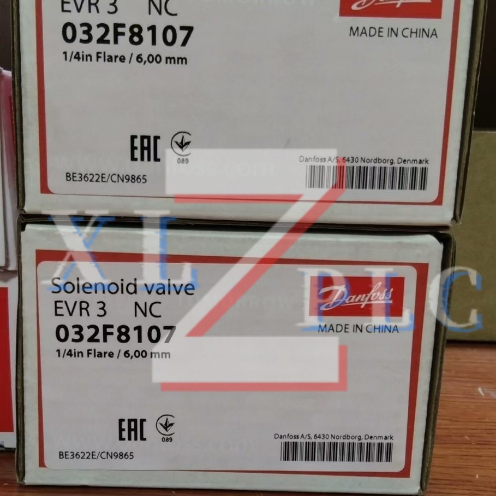 1PCS New Danfoss 032F8107 EVR3 solenoid valve In Box*