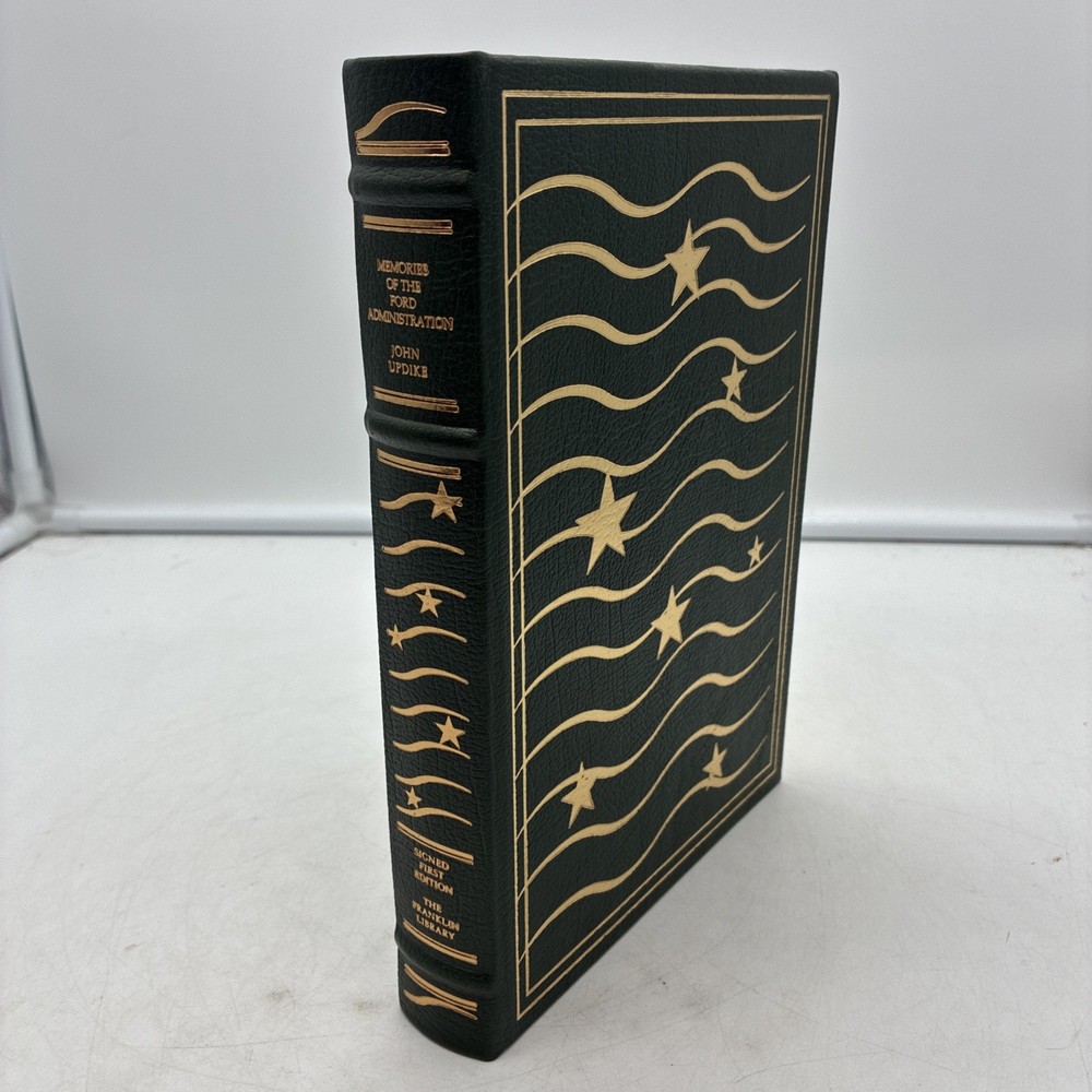 Franklin Library Memories of the Ford Administration - Updike SIGNED 1st Edition