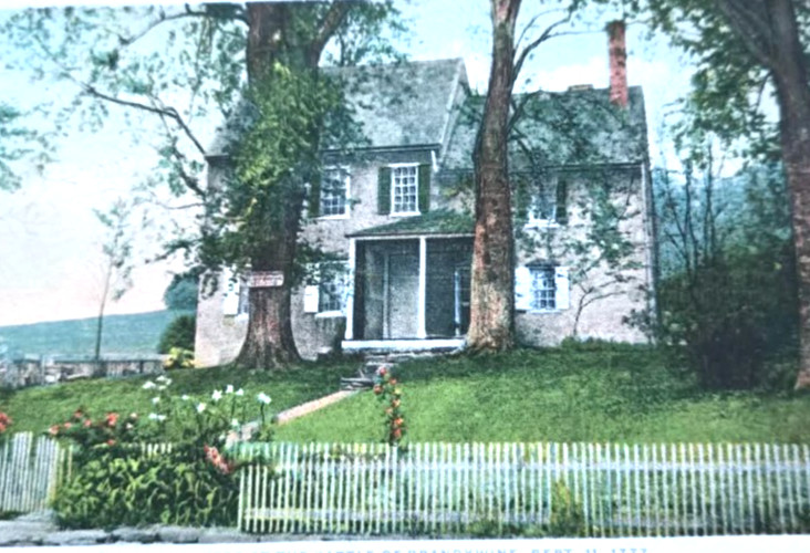 1930s Washington Headquarters the Battle of Brandywine Postcard Next Day Ship