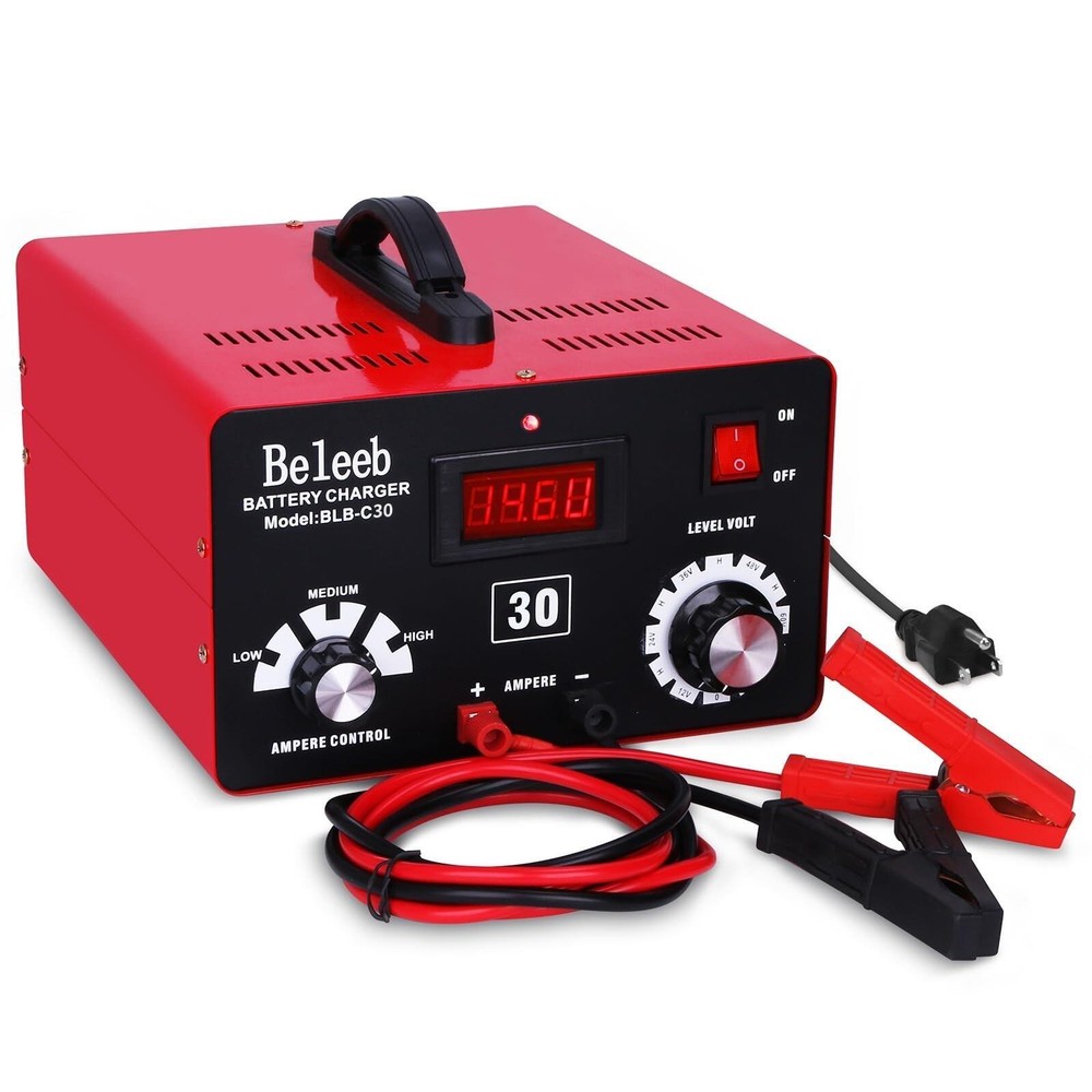 Adjustable Battery Charger 12V 24V 36V 48V 60V 72V Smart LCD Display Pulse Re...