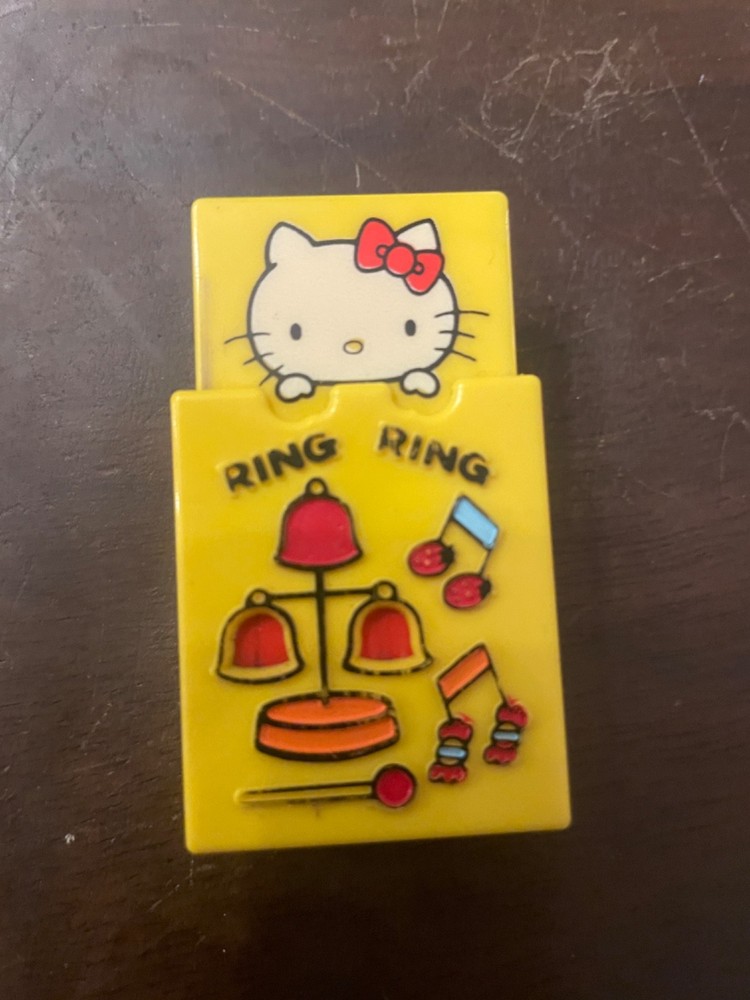Vintage Sanrio Hello Kitty Rare Pencil Sharpener 1976