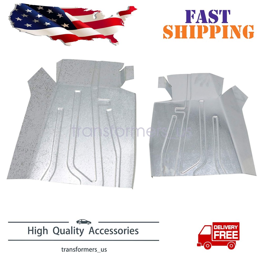 Fits El Camino Malibu Regal Cutlass Monte Carlo 1978-1988 Front Floor Pans Pair