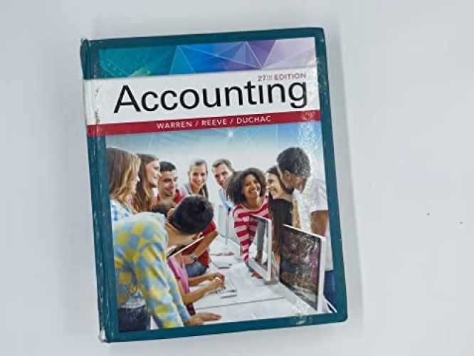 Accounting - Hardcover, by Warren Carl; Reeve James; Duchac Jonathan - Good x