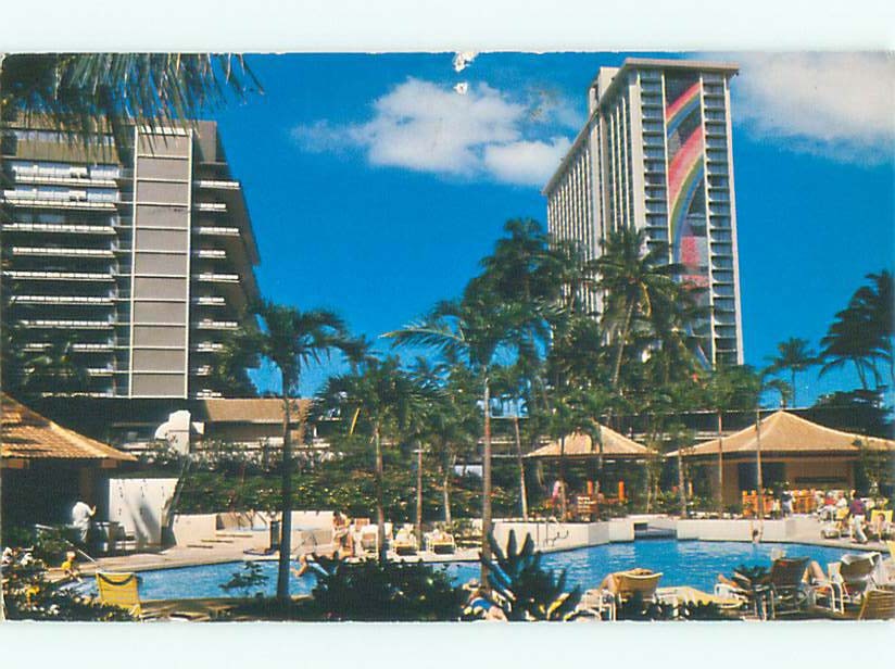 1983 Hilton Hotel At Hawaiian Village WAIKIKI - HONOLULU Hawaii HI W6084