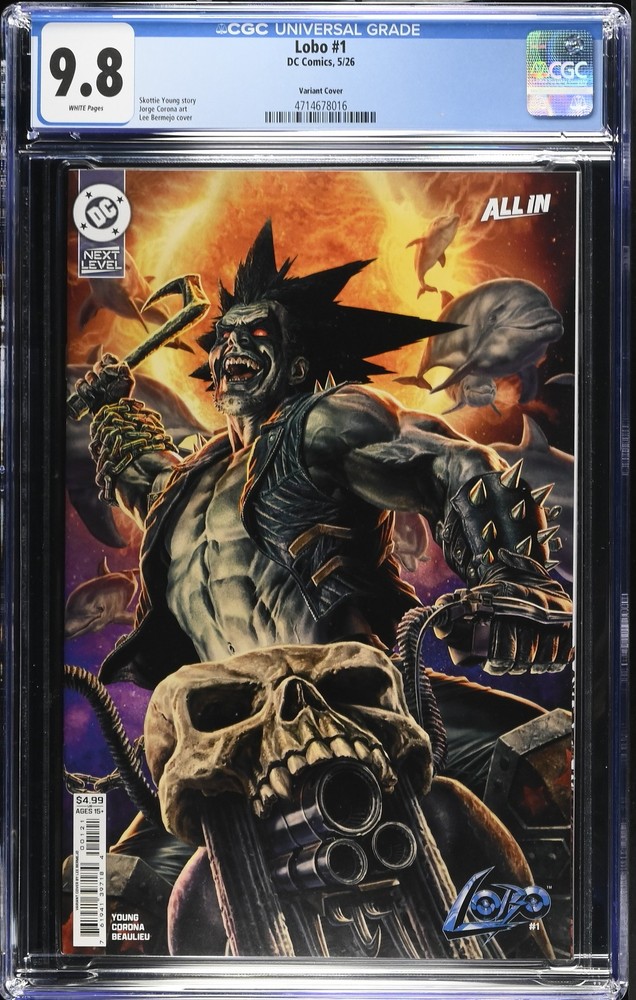 Lobo 1 CGC 9.8 Bermejo Variant Cover