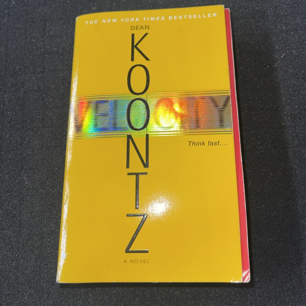 Velocity Dean Koontz 2006 Horror Thriller Paperback
