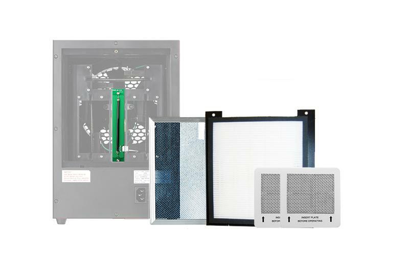 RH02 & 302-AC Air Purifier Replacement Kit with HEPA, Photocatalytic, UV, and Ozone Plates-image