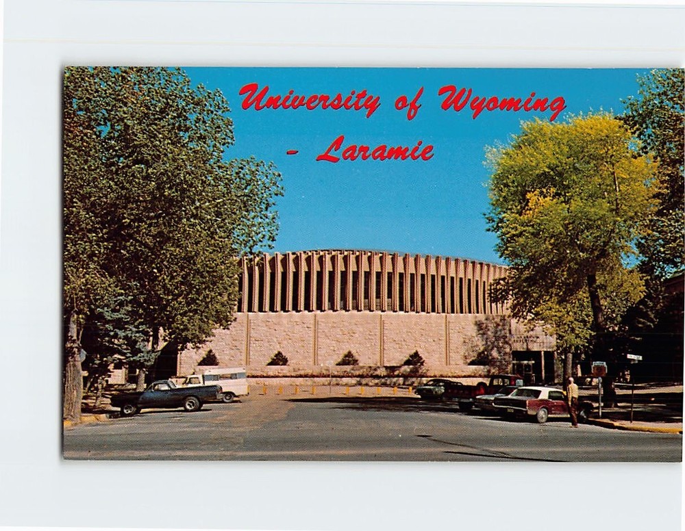 Postcard Classroom Building University of Wyoming Laramie Wyoming USA