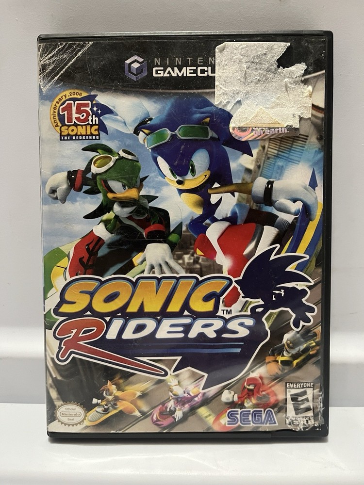 Sonic Riders (Nintendo GameCube, 2006) No Manual TESTED Working