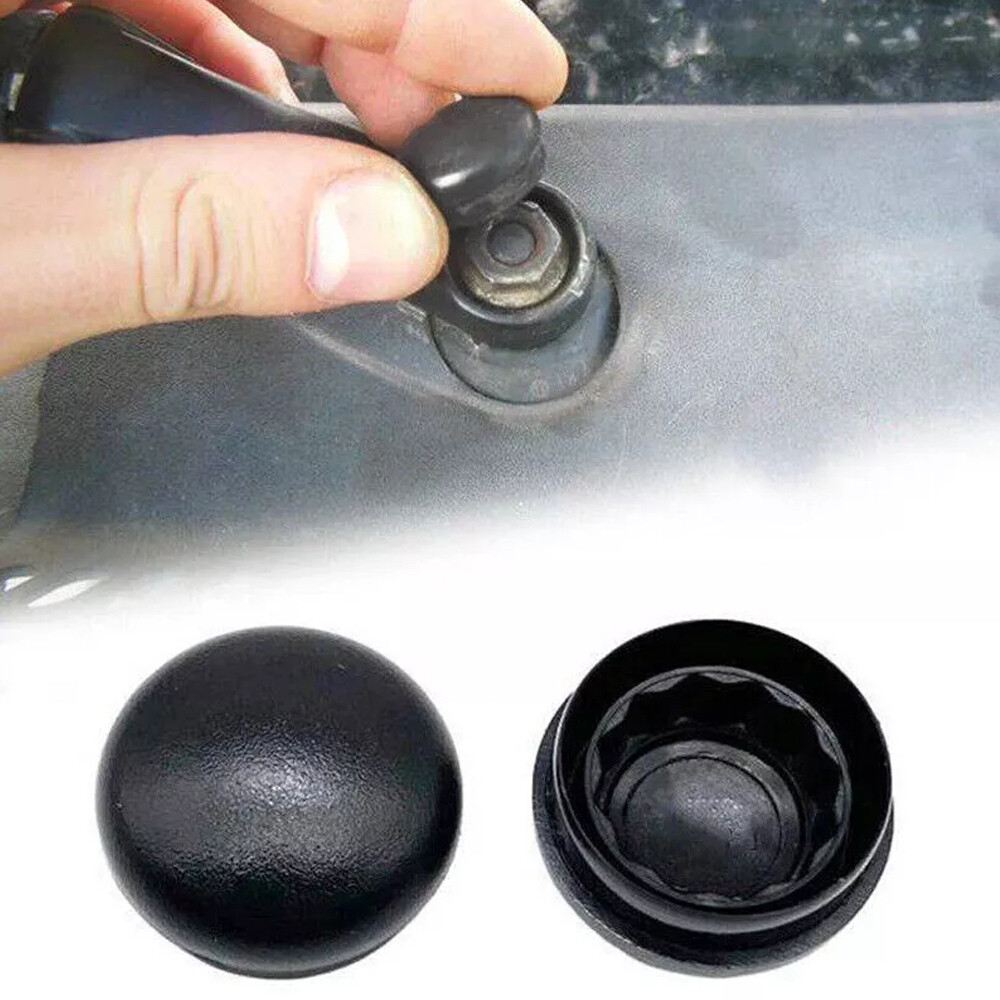 2x Front Windscreen Wiper Arm Nut Cap Bolt Rocker Cover For MK1 1U MK2 1Z