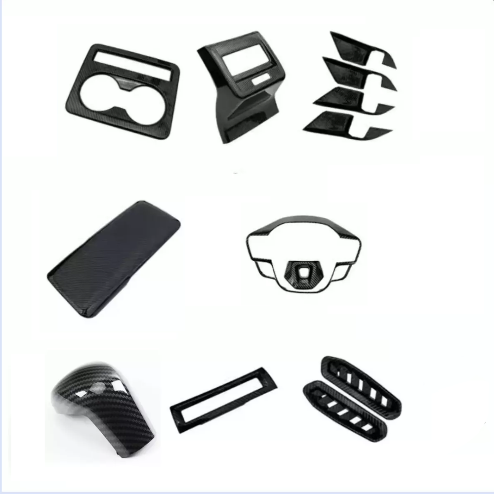 13*Carbon Fiber Console Interior Kit Decor Cover trim For Toyota Camry 2025 2026