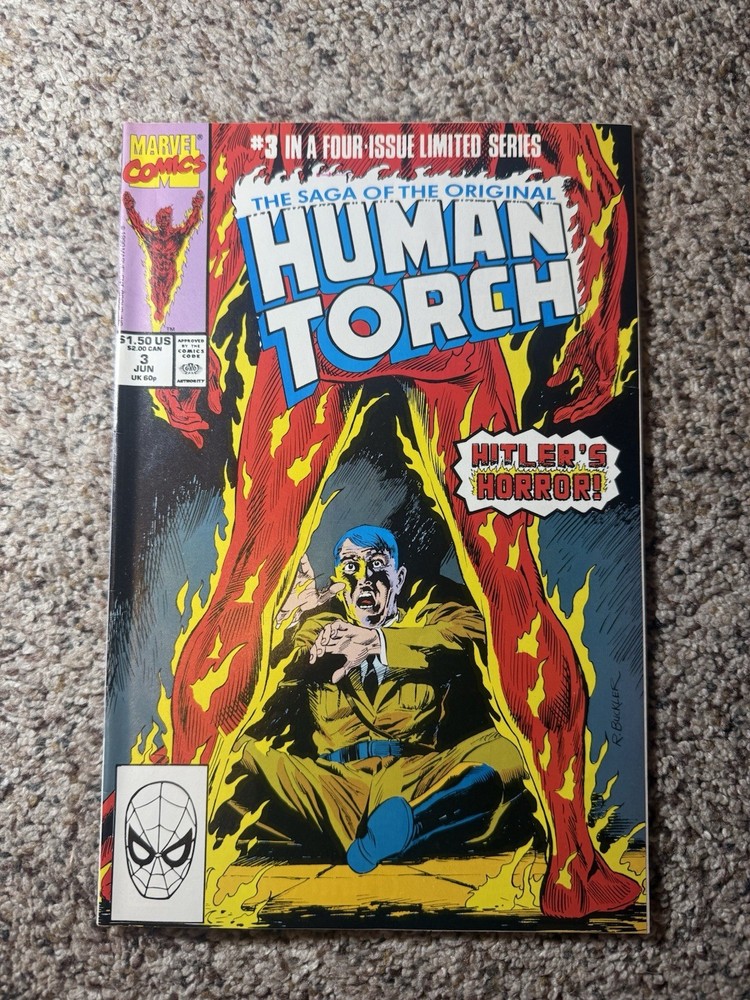 Saga of the Original Human Torch #3 (Marvel Comics June 1990)
