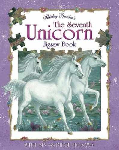 The Seventh Unicorn Jigsaw Book - Hardcover, by Shirley Barbers - Very Good