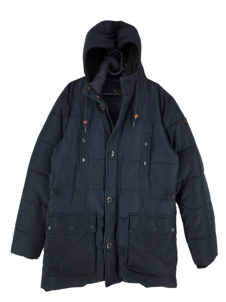 SCOTCH & SODA Men Hooded Parka Jacket Coat Size M
