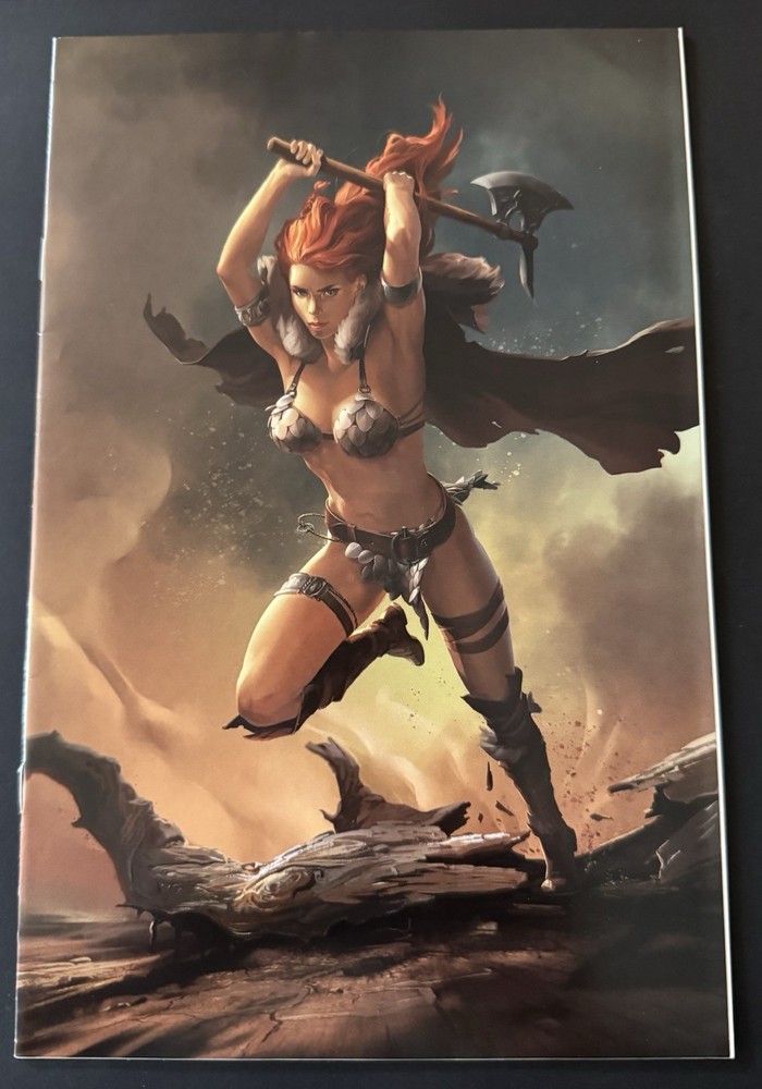The Invincible Red Sonja #2 Exclusive Elsa Kroese Virgin Variant 2021 NM Limited