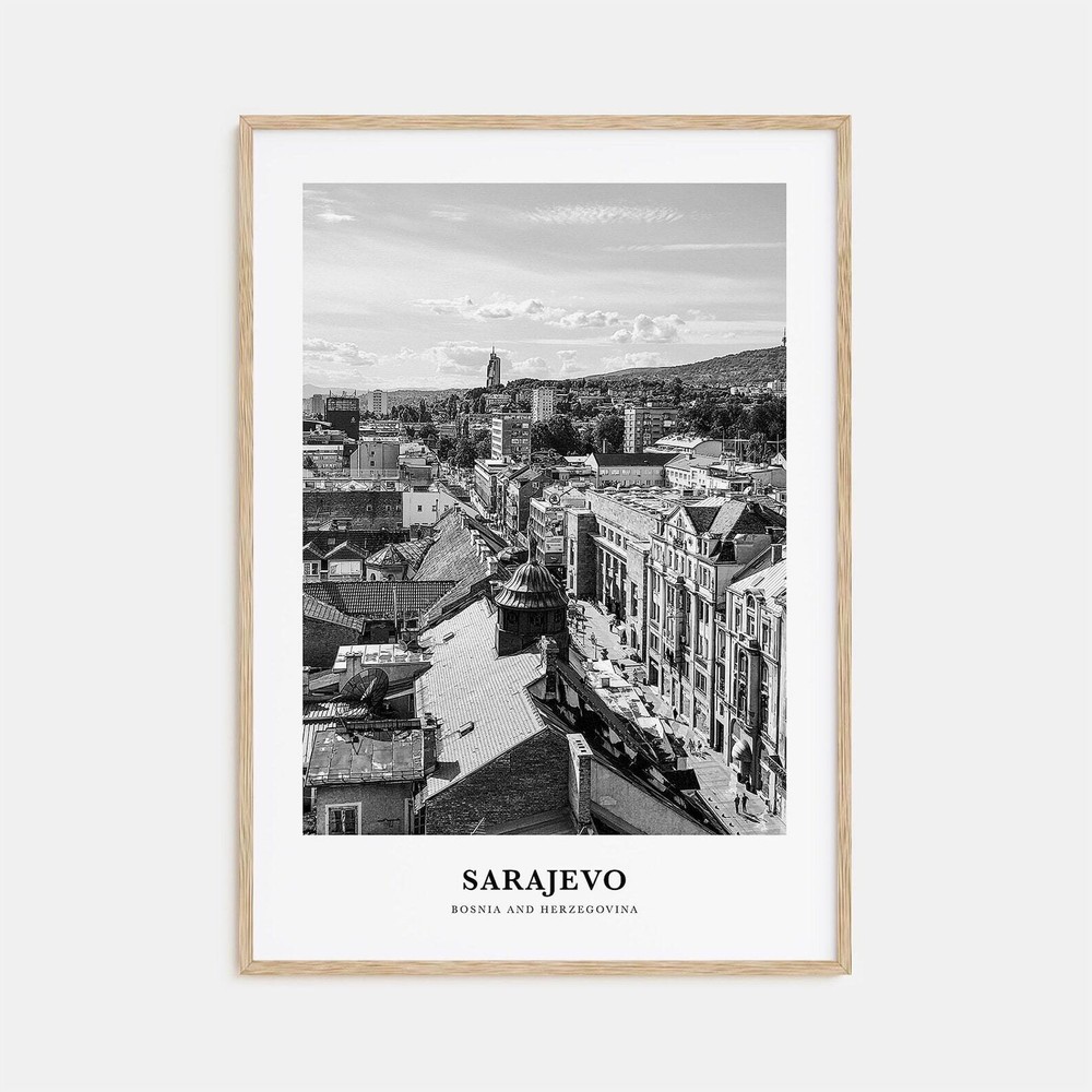 Sarajevo Wall Art Sarajevo Wall Decor Sarajevo Poster Sarajevo Home Decor