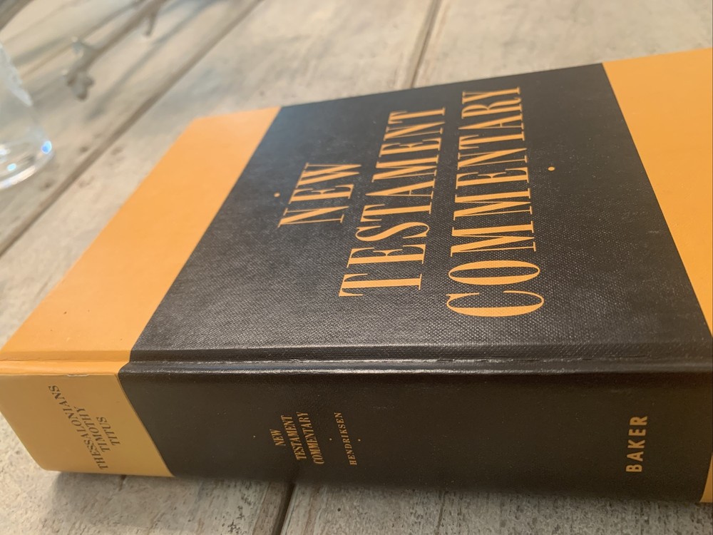 New Testament Timothy Titus Commentary William Hendriksen 1973 Hardcover Baker