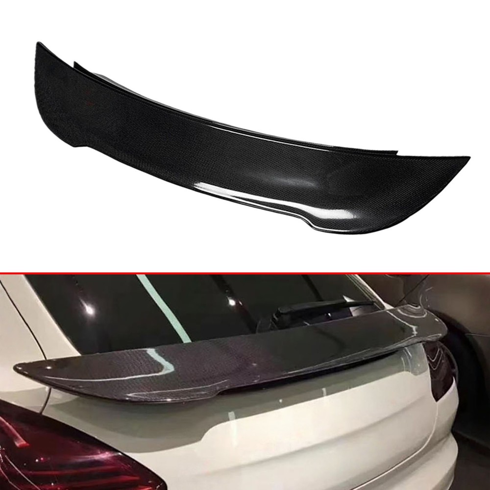 For Porsche Panamera 970.2 2014-2016 Carbon Fiber Rear Trunk Spoiler Roof Wing
