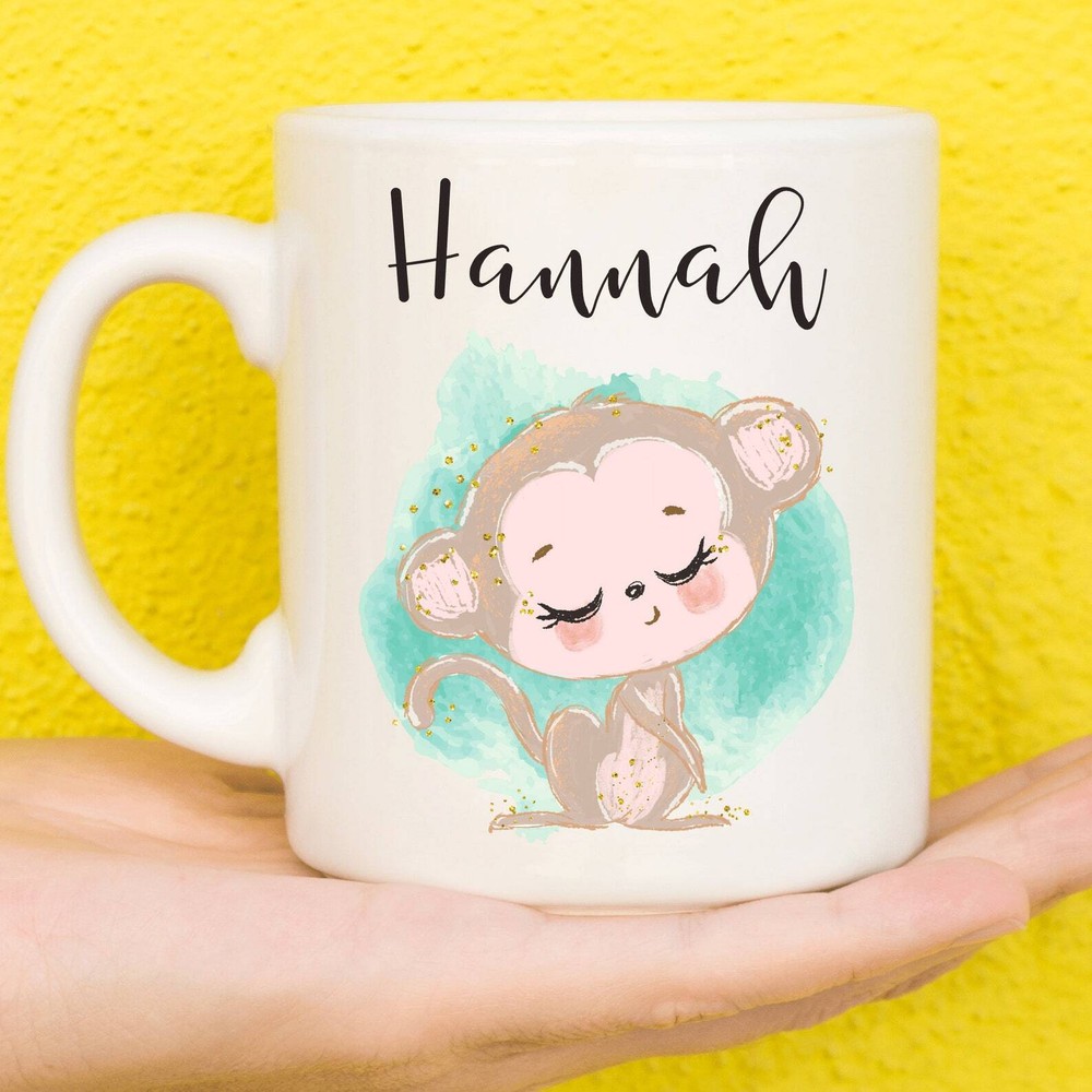 Monkey Gifts Gifts For Monkey Lovers Personalised Mugs Custom Mug Personalised