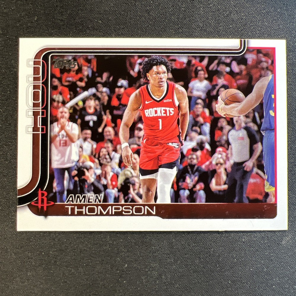 2025/26 Topps: NBA #176 Amen Thompson/Houston Rockets/G 🏀🐷🏀