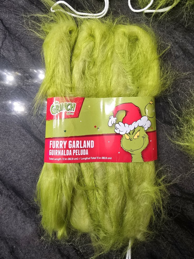 Dr Seuss The Grinch Who Stole Christmas 72 Inch Green Grinch Garland