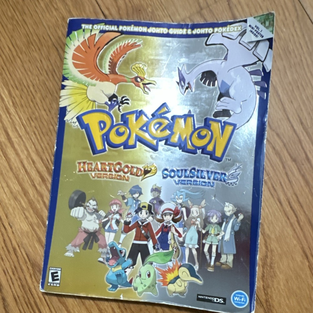 Pokémon HeartGold & SoulSilver Official Johto Guide & Pokédex