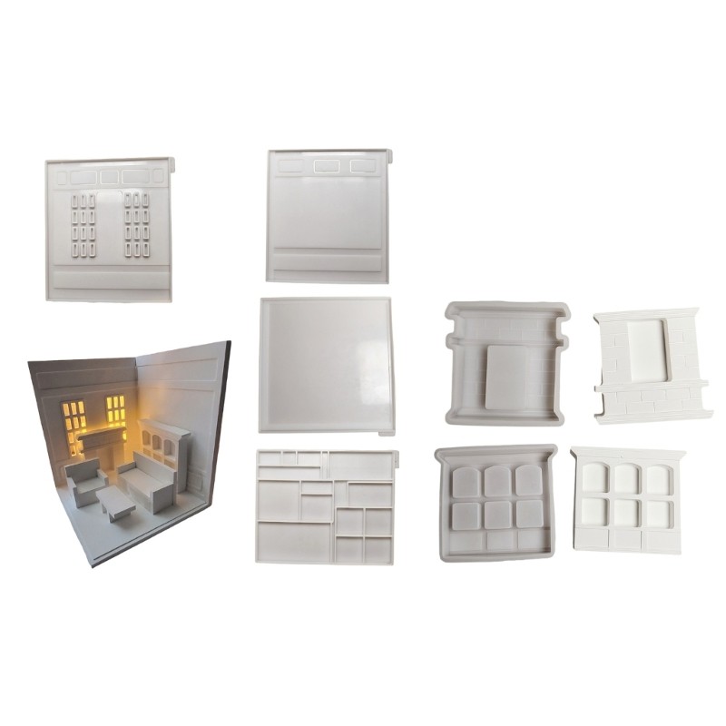 Sturdy Silicone Molds for Personalize Miniature Room and Decoration Crafting