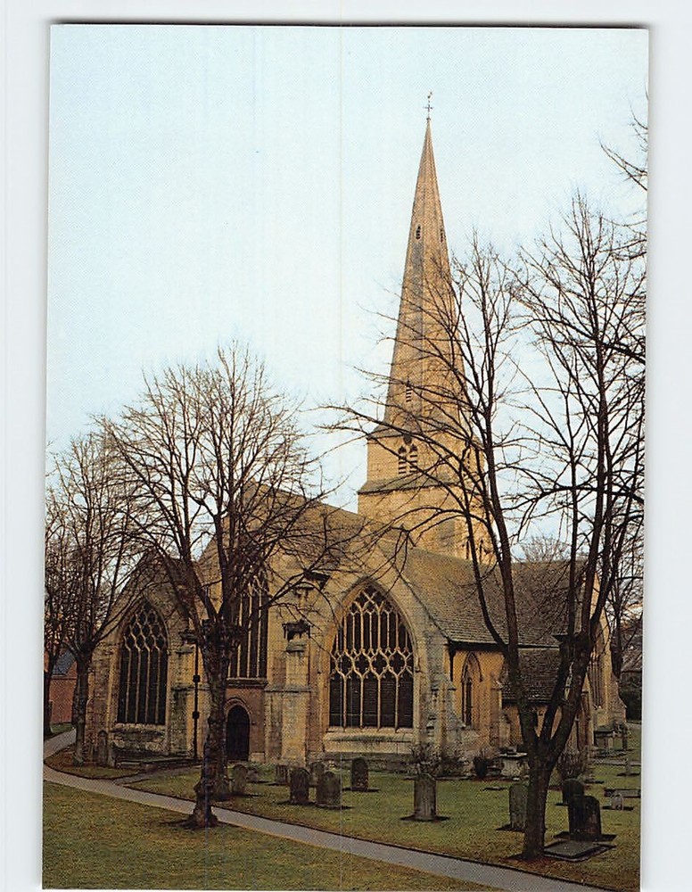 Postcard The Parish Church Cheltenham England