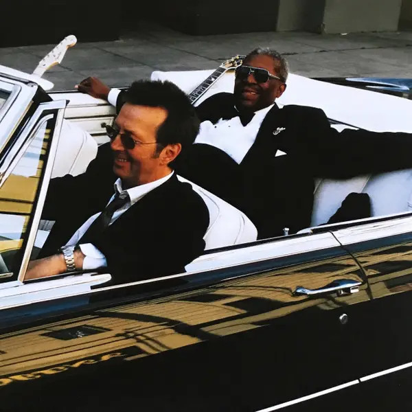 2xLP B.B. King & Eric Clapton Riding With The King 180G Vinyl LP NM Reprise