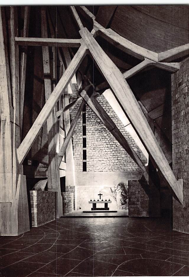 Postcard Interior San Giovanni Battista Florence Italy