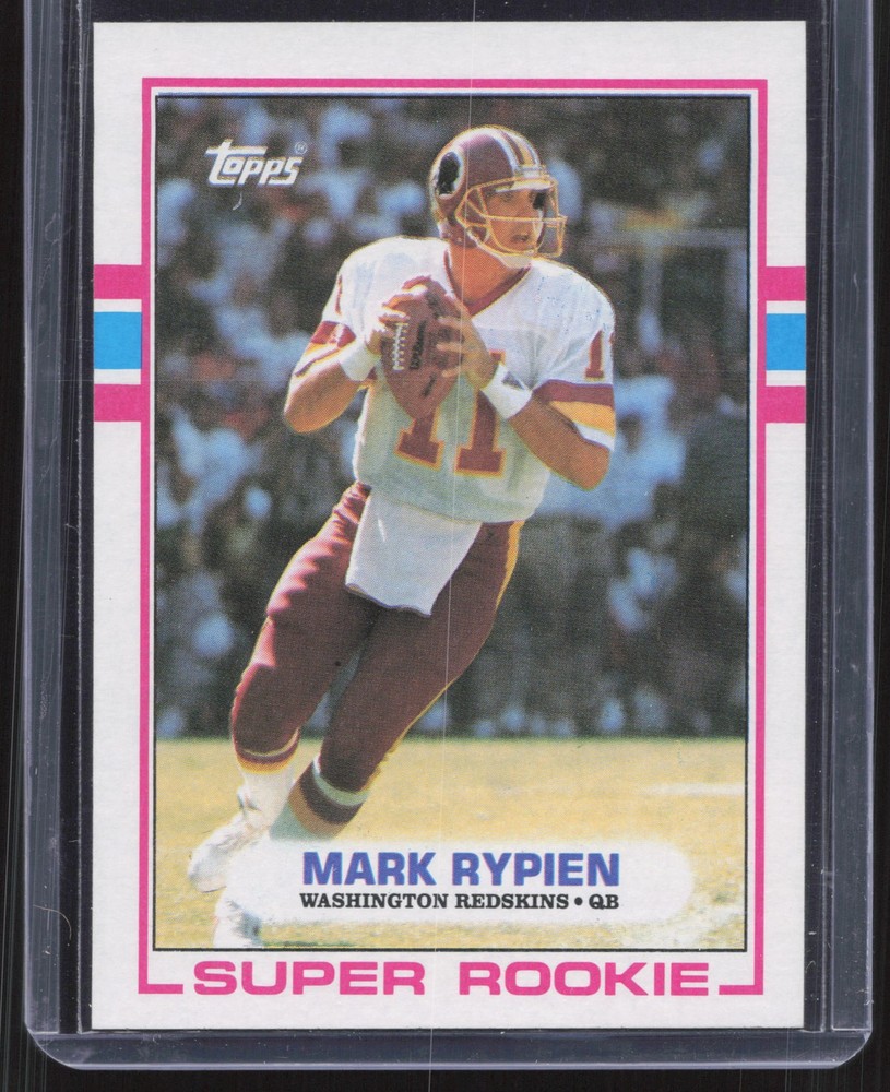 1989 Topps #253 Mark Rypien RC