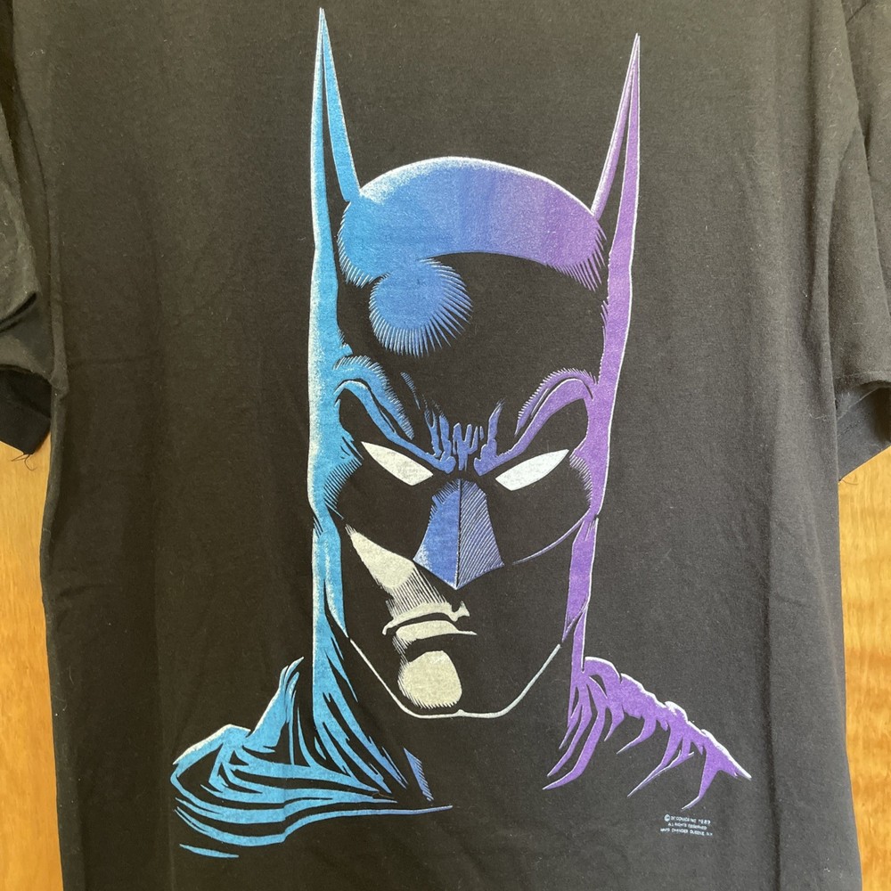VTG DC Comics Batman 1989 Tshirt Anvil Made In USA XL Single Stitch