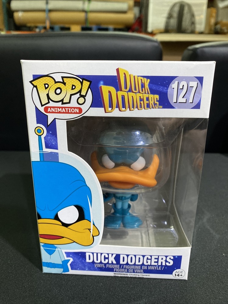 Funko Pop Duck Dodgers Metallic Chase Looney Tunes Vinyl Figure #127