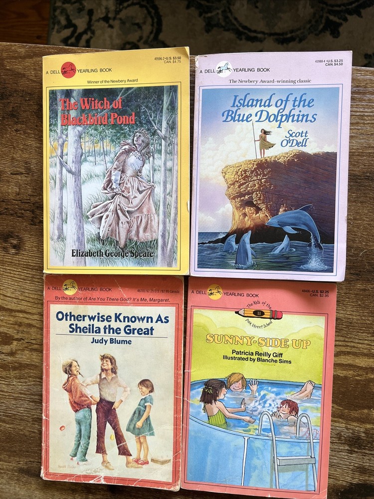A Dell Yearling Book Lot Of (4) Paperbacks (Vintage) **Good Condition**